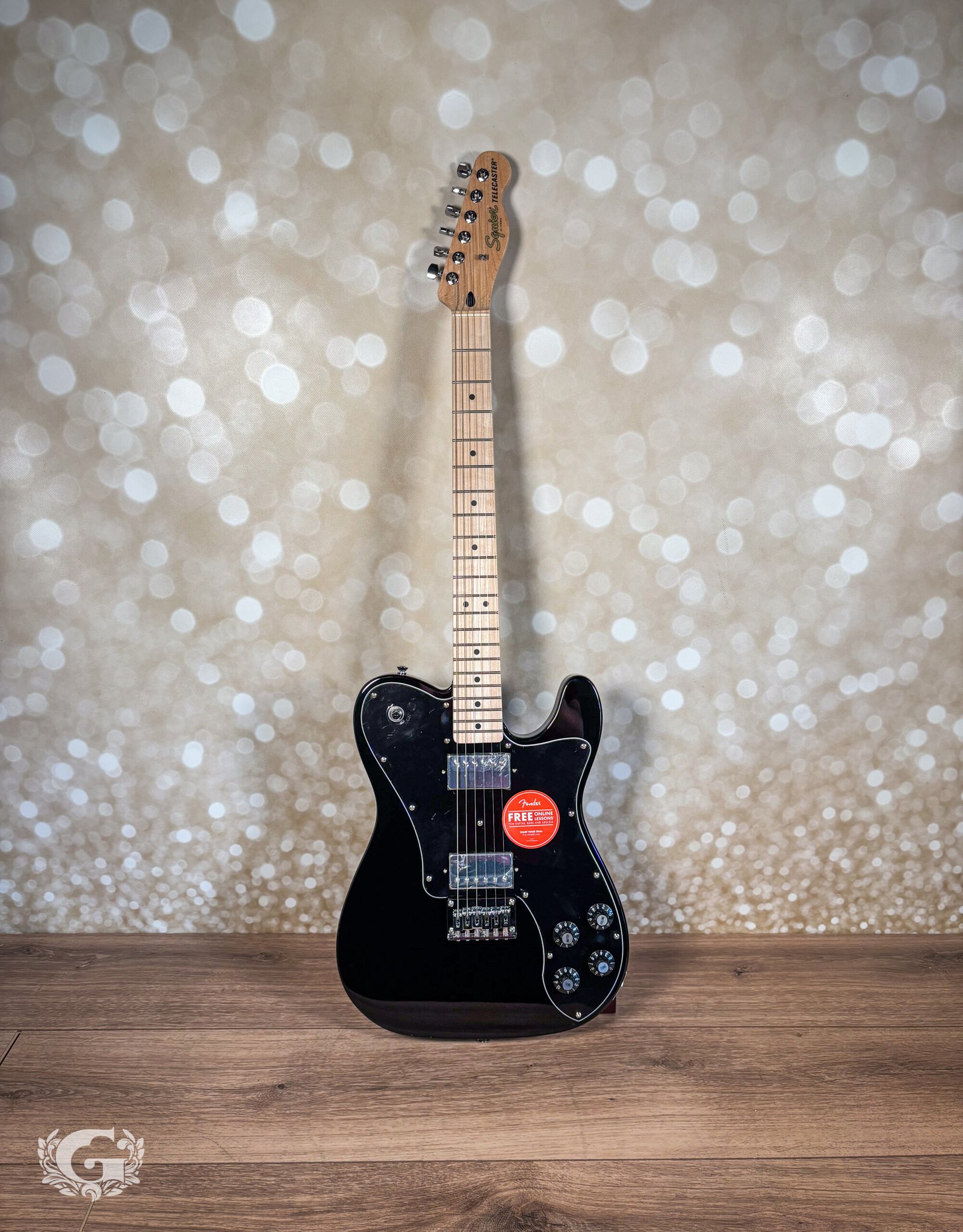 Squier Affinity Series Telecaster Deluxe Black MN – The
