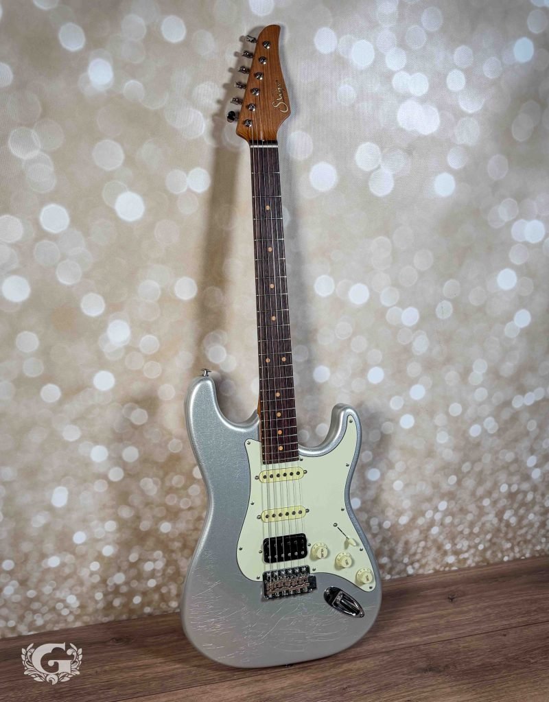 Suhr Classic S Vintage HSS Firemist Silver