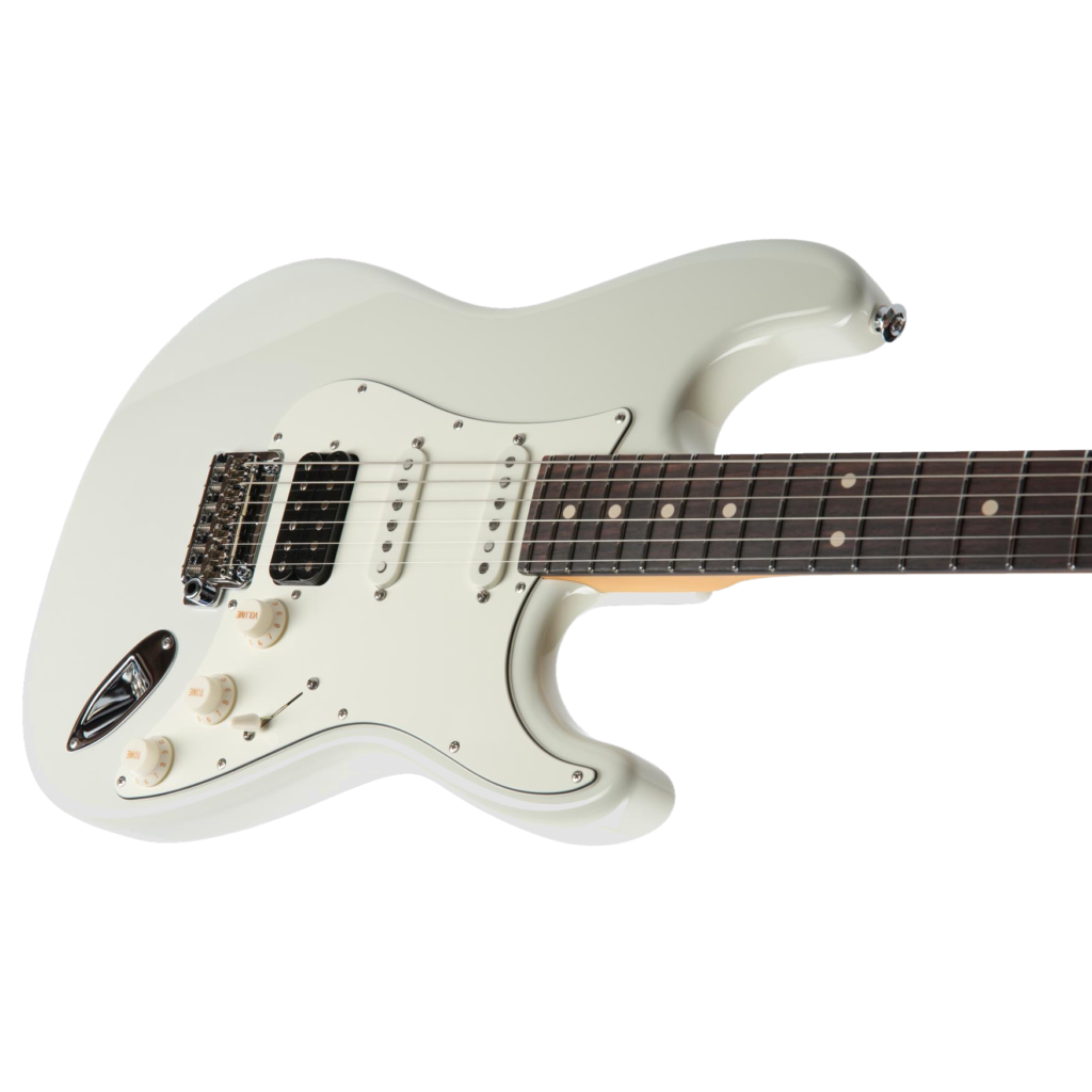 Suhr Classic S HSS Rosewood Olympic White