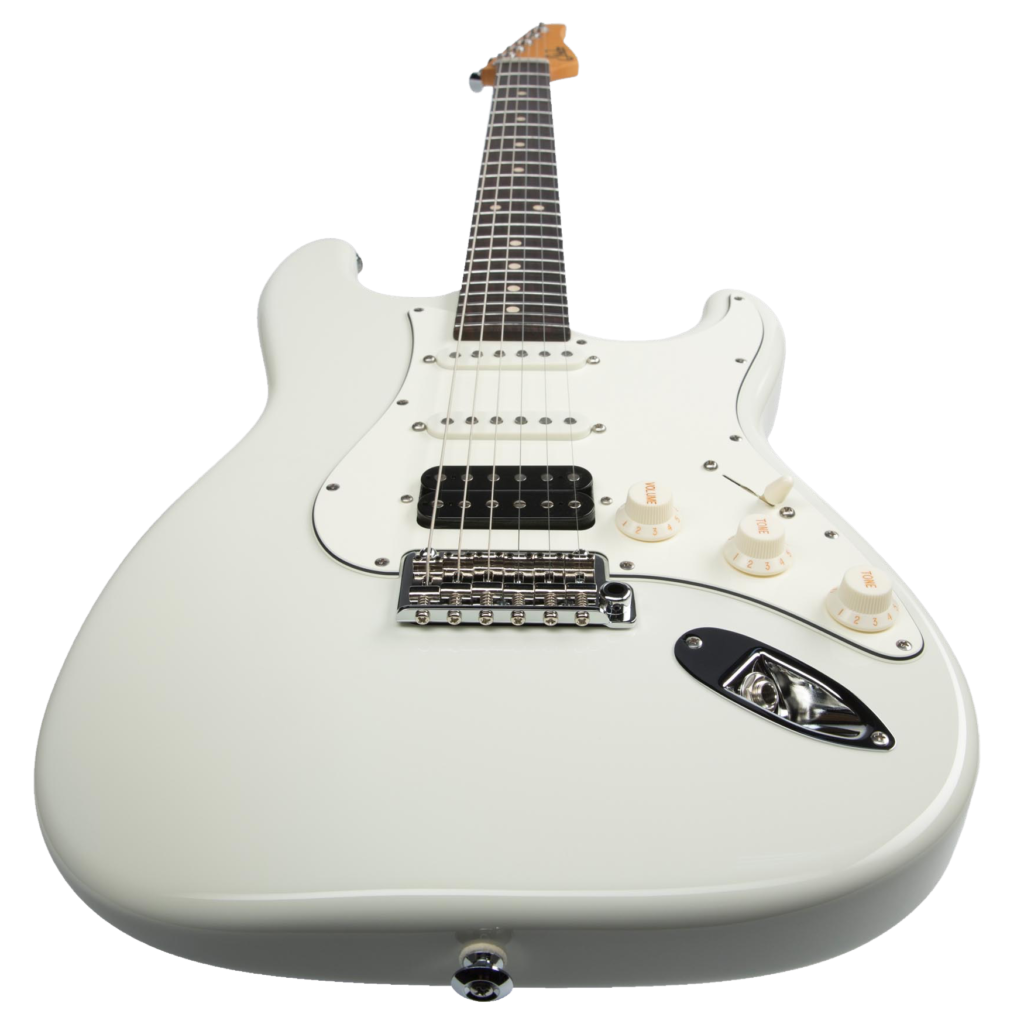 Suhr Classic S HSS Rosewood Olympic White