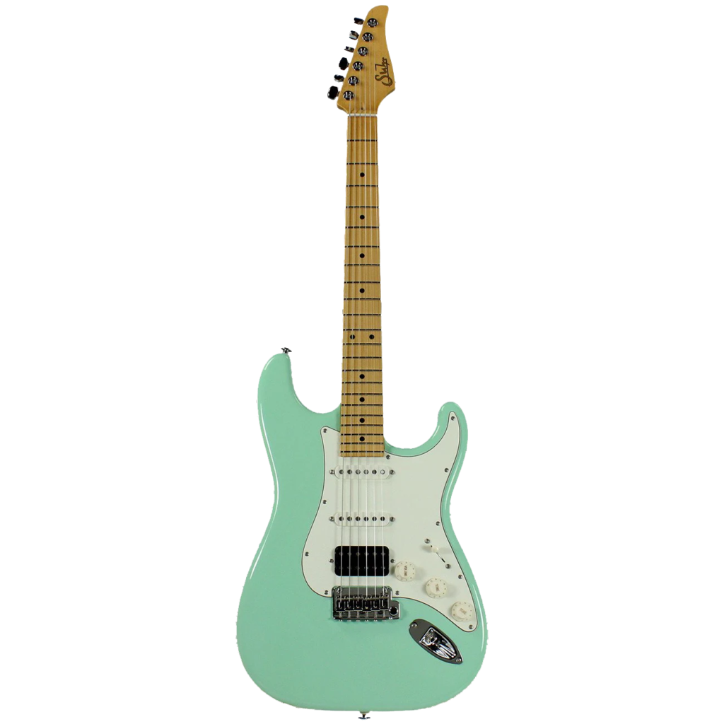 Suhr Classic S Antique HSS Maple Surf Green
