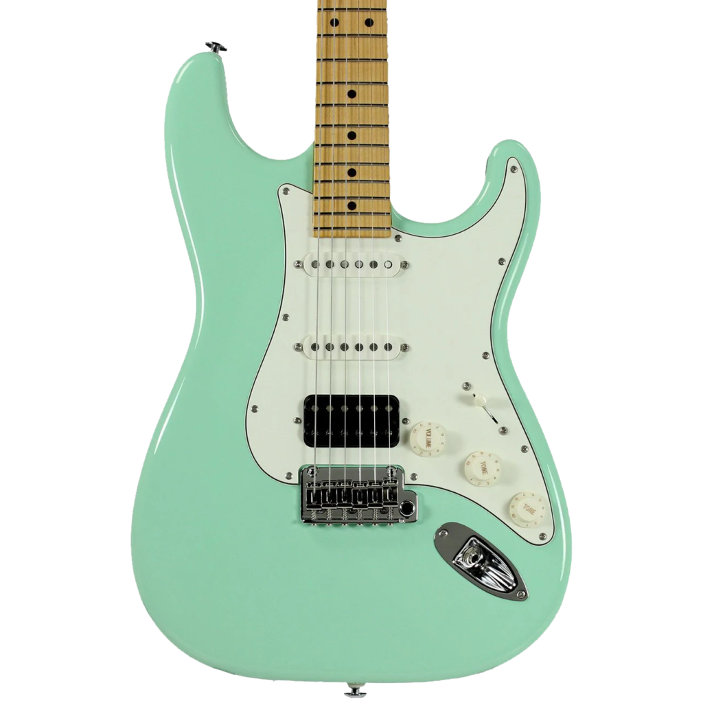 Suhr Classic S Antique HSS Maple Surf Green