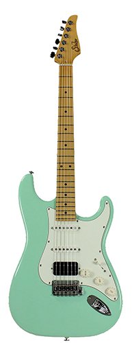Suhr Classic S Antique HSS Maple Surf Green