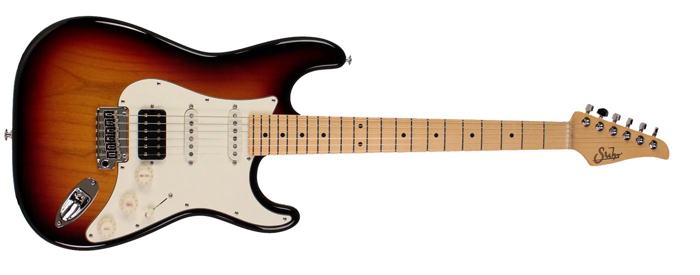 Suhr Classic S Maple HSS 3 Tone Burst