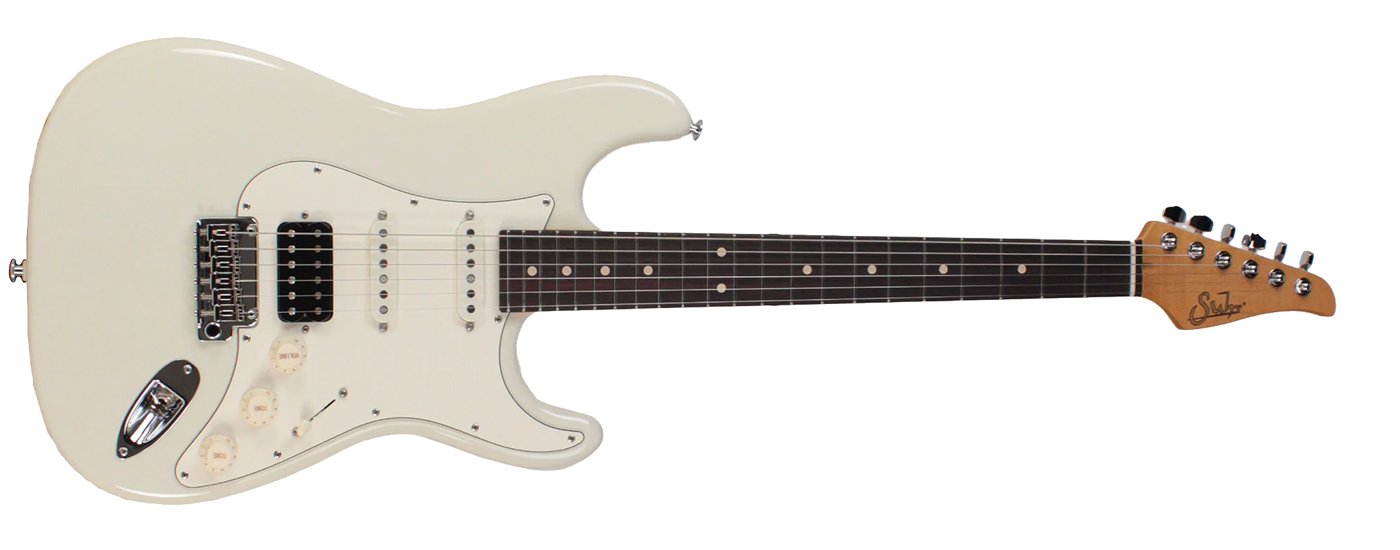 Suhr Classic S HSS Rosewood Olympic White