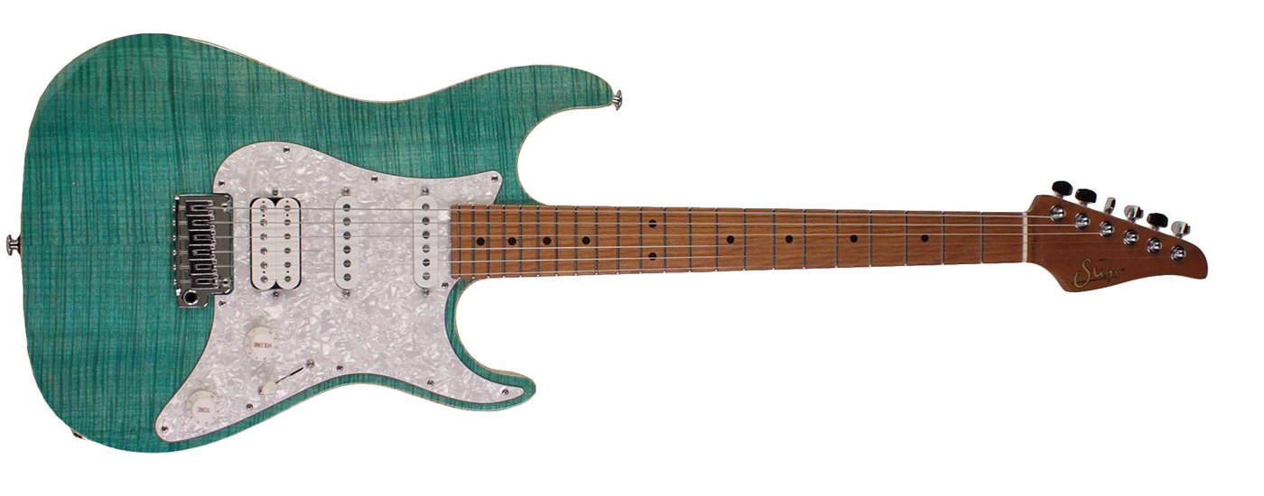 Suhr Standard Plus Maple Bahama Blue HSS