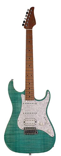 Suhr Standard Plus Maple Bahama Blue HSS