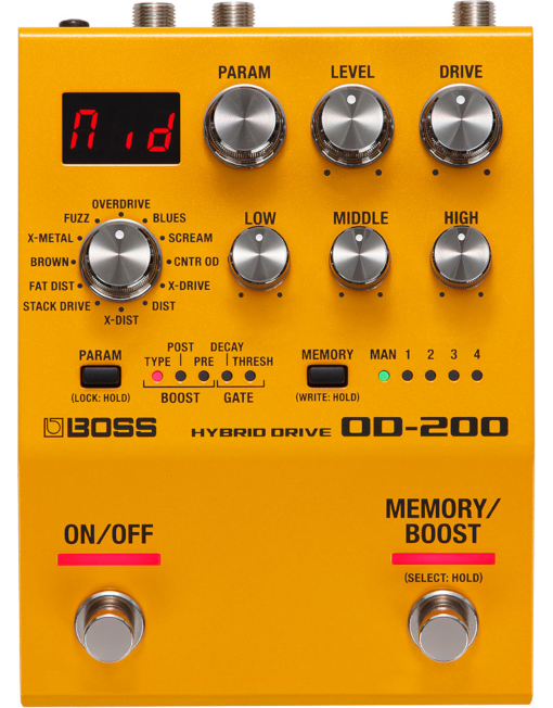 Boss OD-200 Hybrid Overdrive