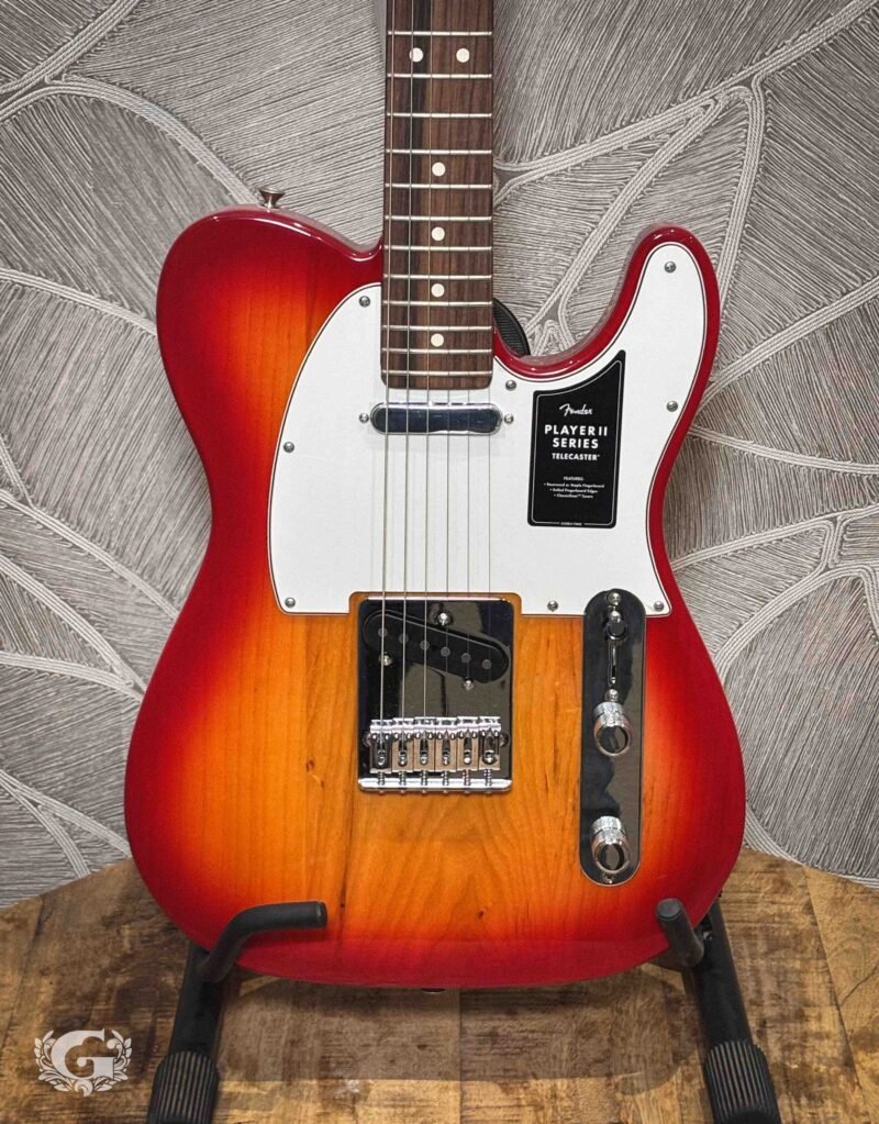 Player_II_Tele_ACB-2 Fender Player II Telecaster Aged Cherry Burst