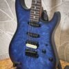 Schecter USA Sunset Custom-II HSS - Ocean Blue Burst Satin
