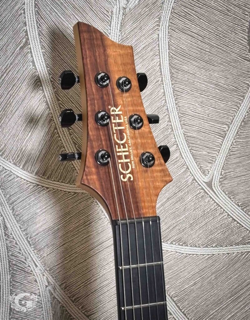 Schecter USA Sunset Extreme Exotic Koa Vintage Tabacco