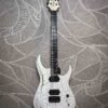 Schecter USA Sunset Extreme White and Gold Satin Crackle