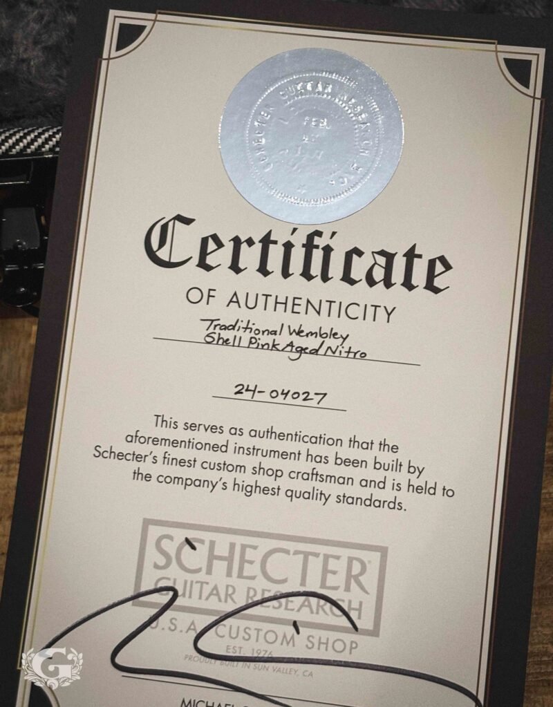 Schecter Traditional USA Wembley HSS - Shell Pink