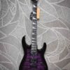 Jackson JS32Q Dinky Transparent Purple Burst