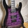 Jackson JS32Q Dinky Transparent Purple Burst