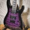 Jackson JS32Q Dinky Transparent Purple Burst