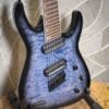 Jackson X Series Soloist Arch Top SLATX7Q Multi Scale Transparant Blue Burst