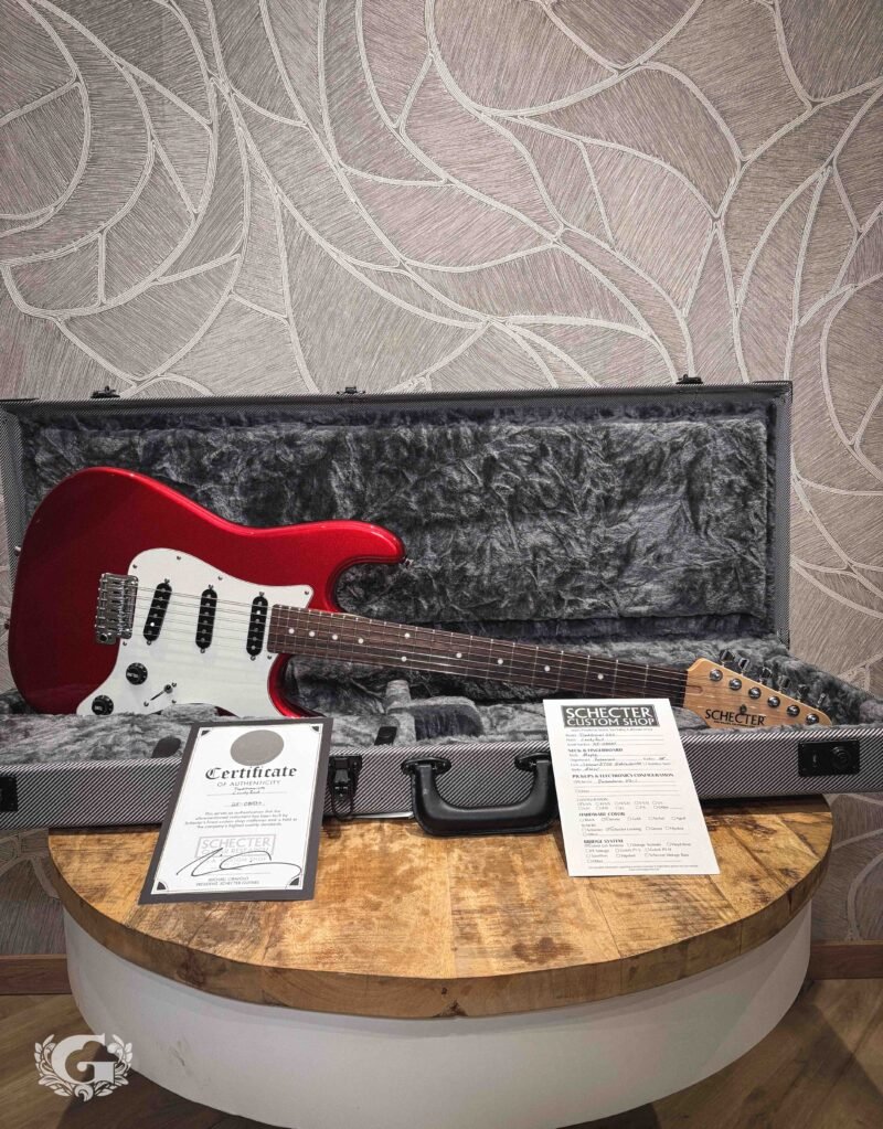 Schecter Traditional USA Wembley SSS - Candy Red