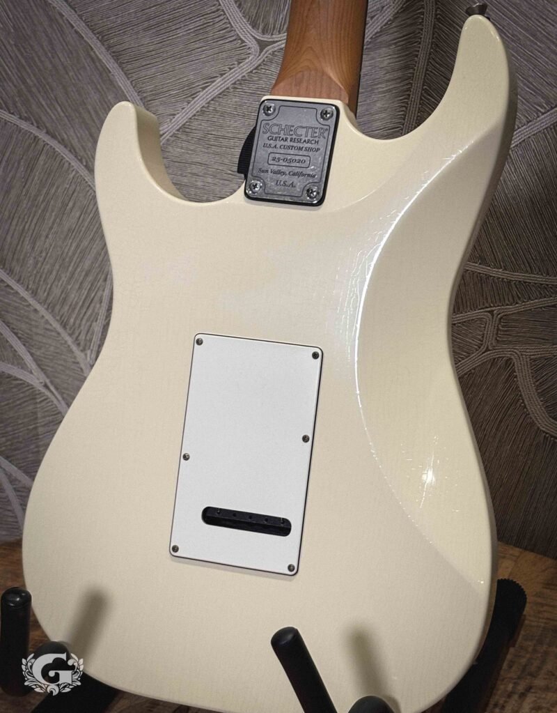 Schecter USA Sunset Custom Wembley HH Vintage White Aged Nitro