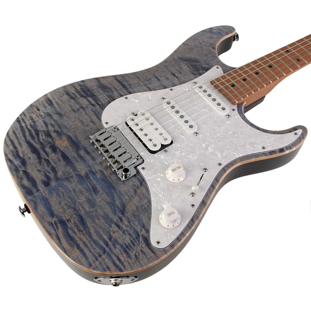 Suhr Standard Plus HSS Maple Trans Blue Denim Slate