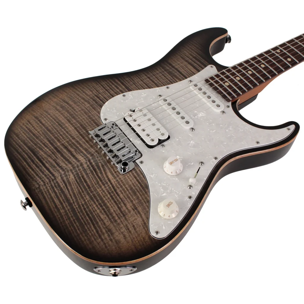 Suhr Standard Plus HSS Pau Ferro Trans Charcoal Burst