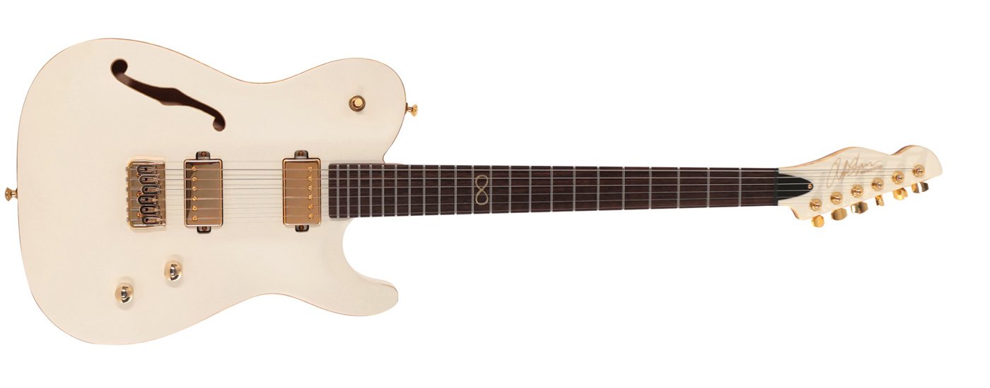 Chapman Guitars Chris Robertson Signature Stone White