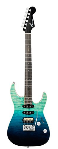 Charvel Pro-Mod Plus Dinky DK24 HSS 2PT Blue Curaçao