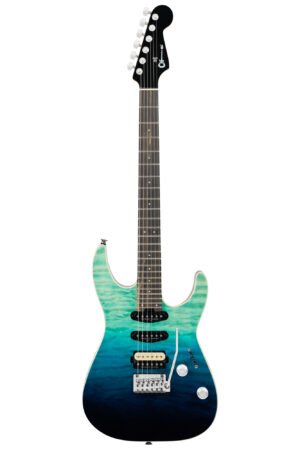 Charvel Pro-Mod Plus Dinky DK24 HSS 2PT Blue Curaçao