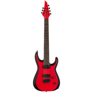 Jackson Pro Plus Series Dinky MDK HT7 Red with Black bevels