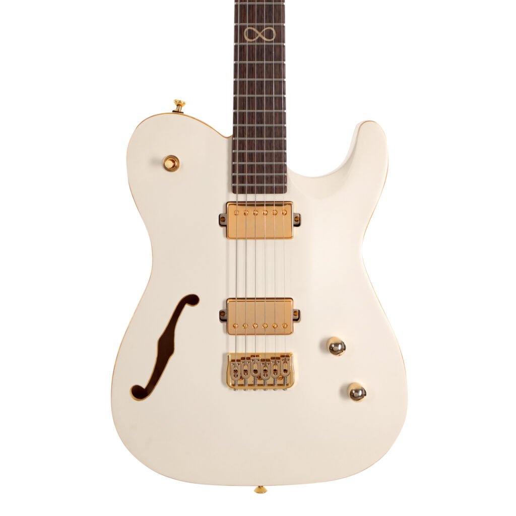 Chapman Guitars Chris Robertson Signature Stone White