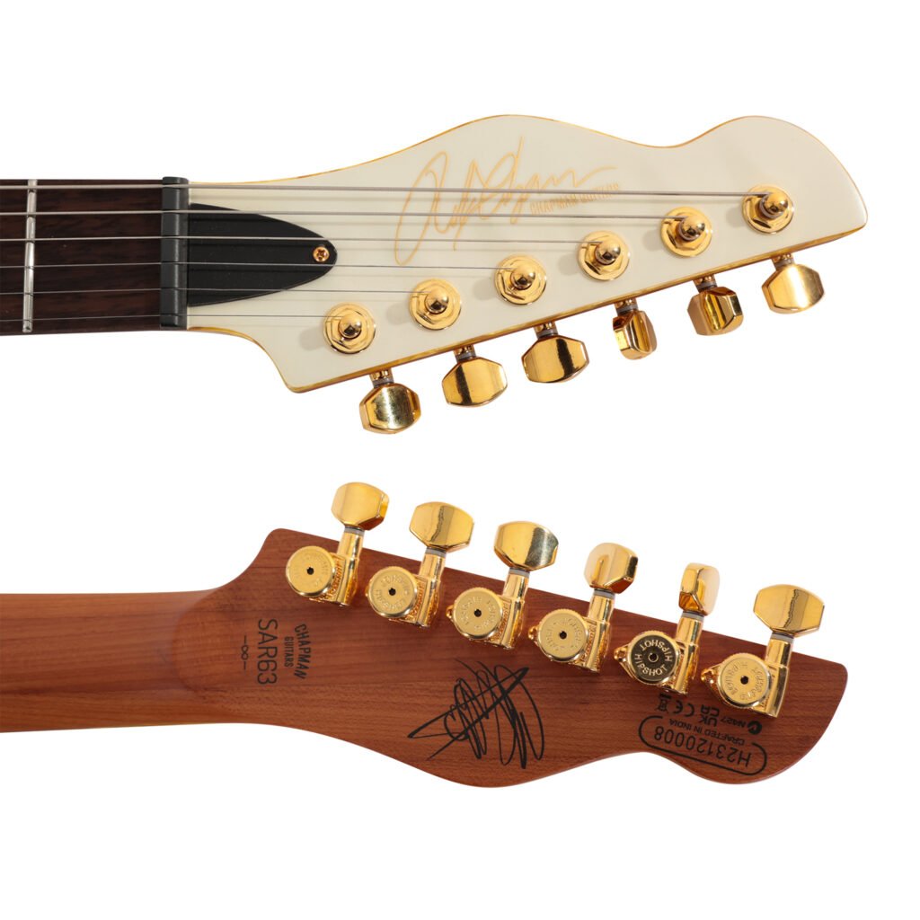 Chapman Guitars Chris Robertson Signature Stone White