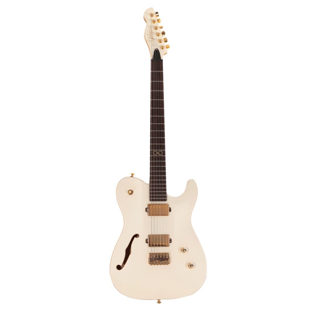 Chapman Guitars Chris Robertson Signature Stone White