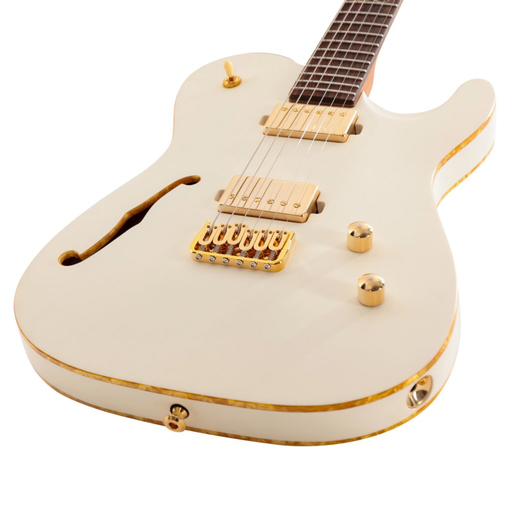 Chapman Guitars Chris Robertson Signature Stone White