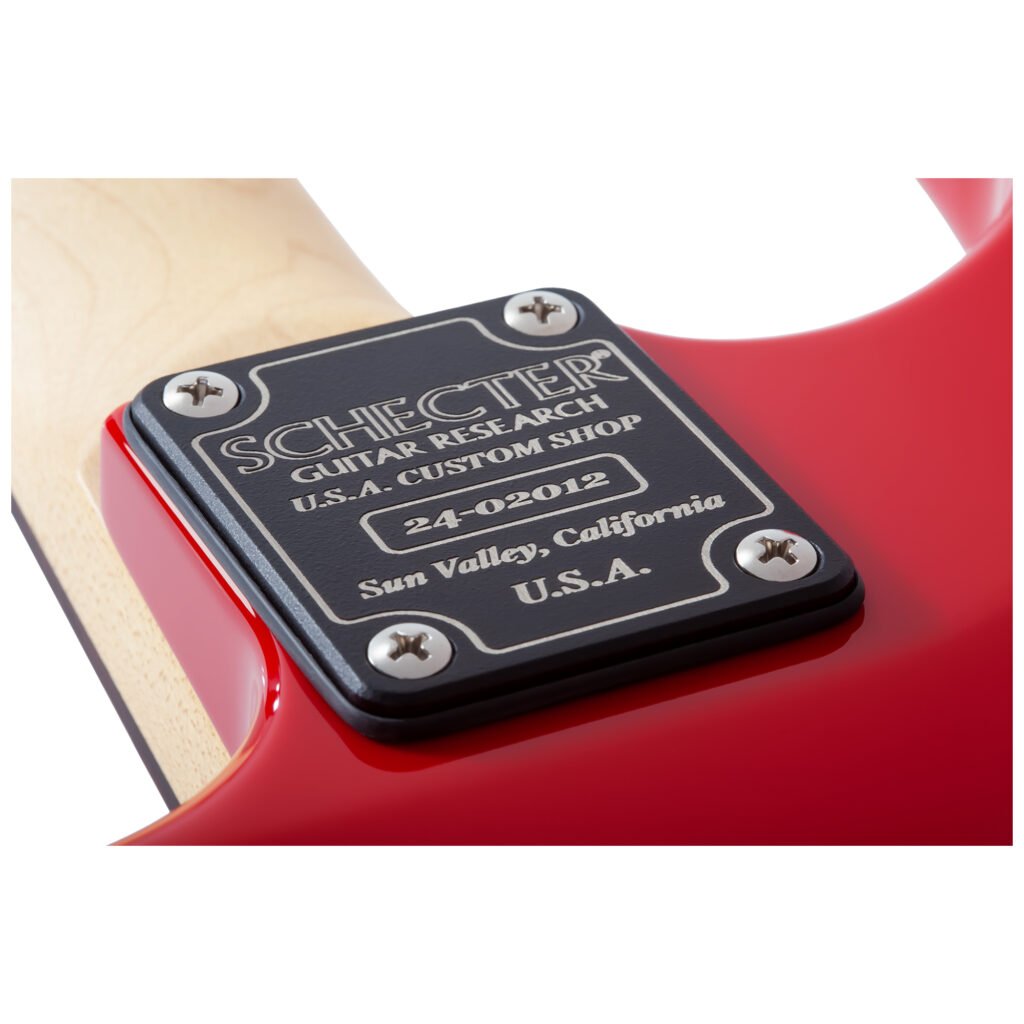 Schecter Traditional USA Wembley SSS Candy Red