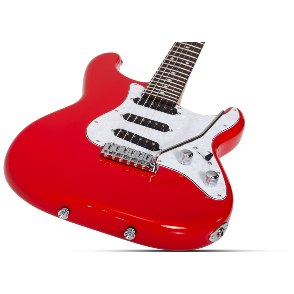 Schecter Traditional USA Wembley SSS Candy Red
