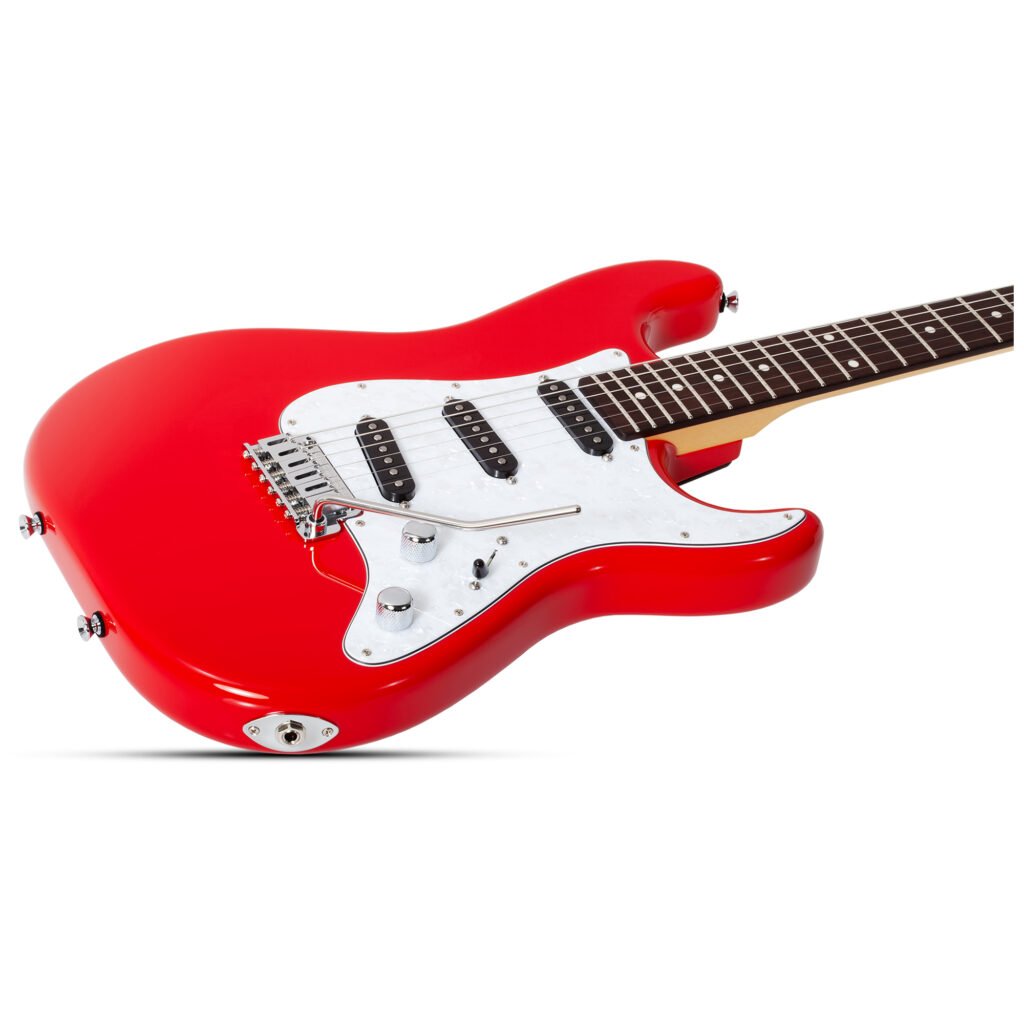 Schecter Traditional USA Wembley SSS Candy Red