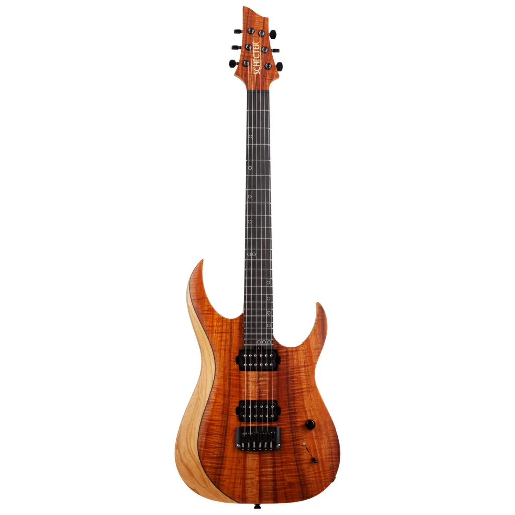 Schecter USA Sunset Extreme Exotic Koa Vintage Tabacco