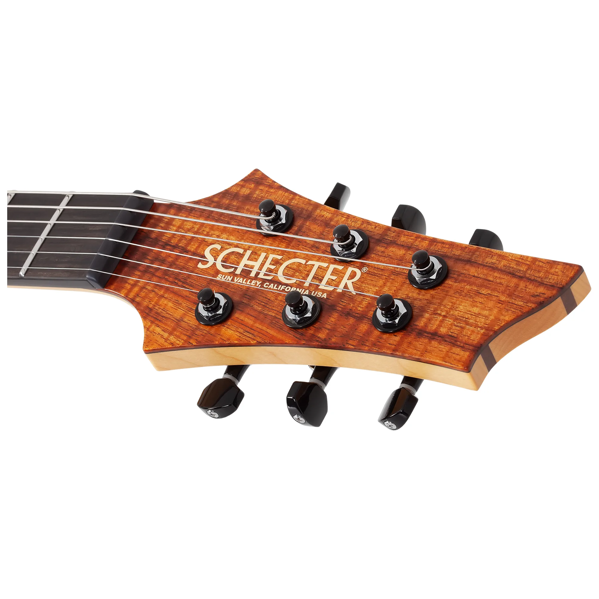 Schecter USA Sunset Extreme Exotic Koa Vintage Tabacco