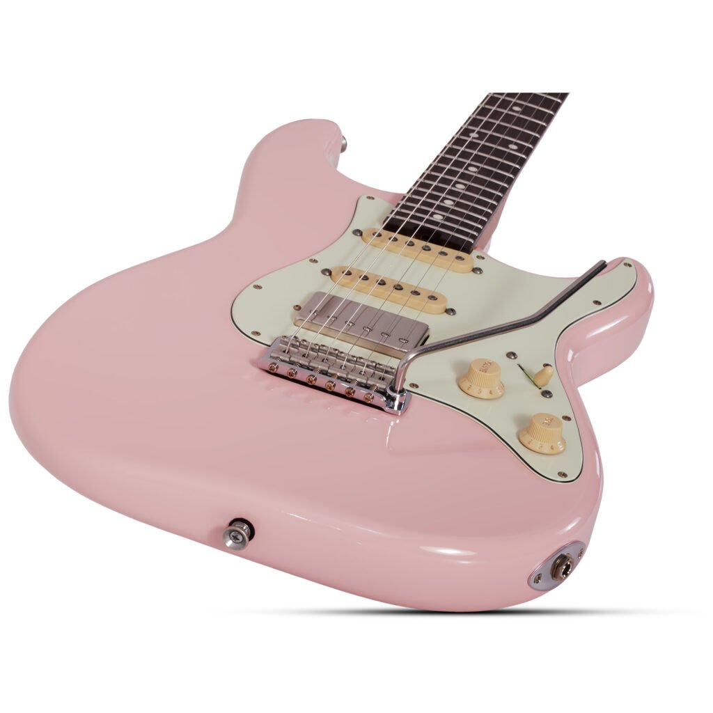 Schecter Traditional USA Wembley HSS Shell Pink