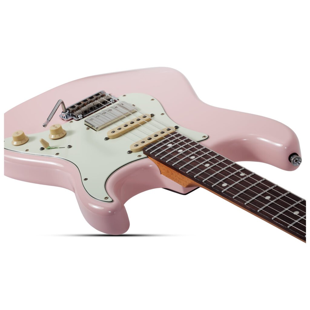 Schecter Traditional USA Wembley HSS Shell Pink