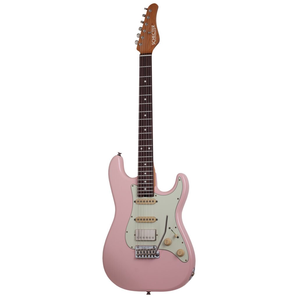 Schecter Traditional USA Wembley HSS Shell Pink