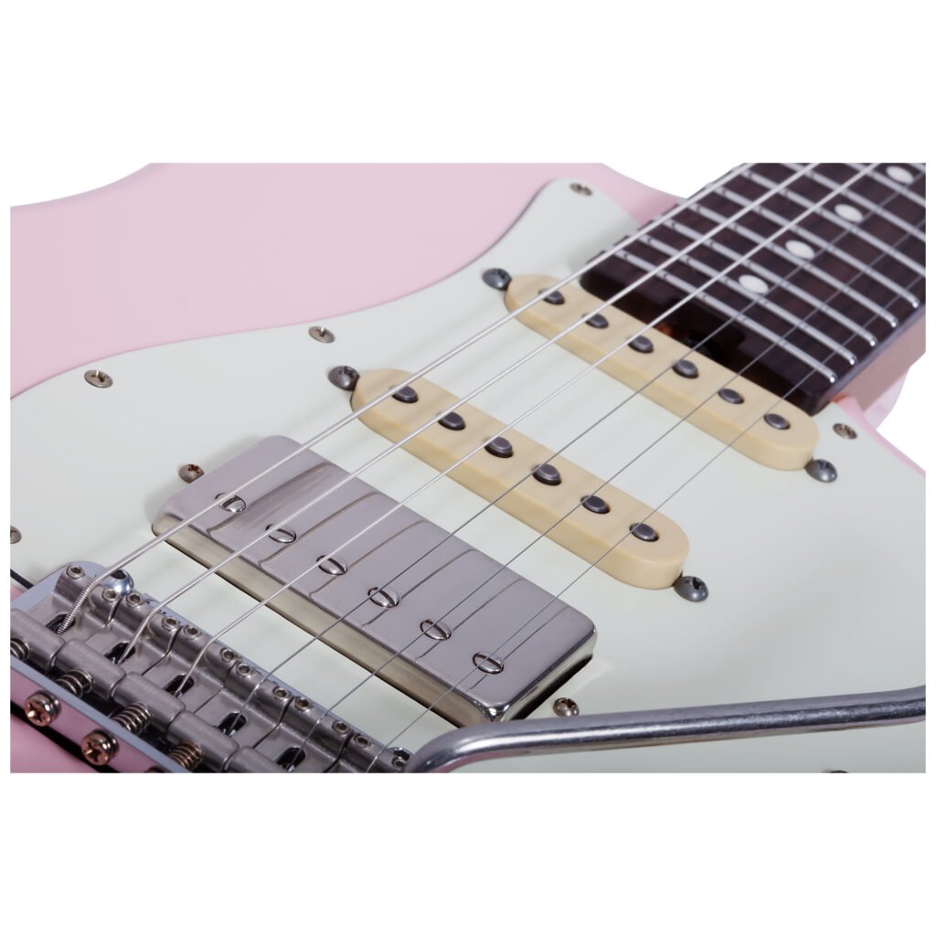 Schecter Traditional USA Wembley HSS Shell Pink