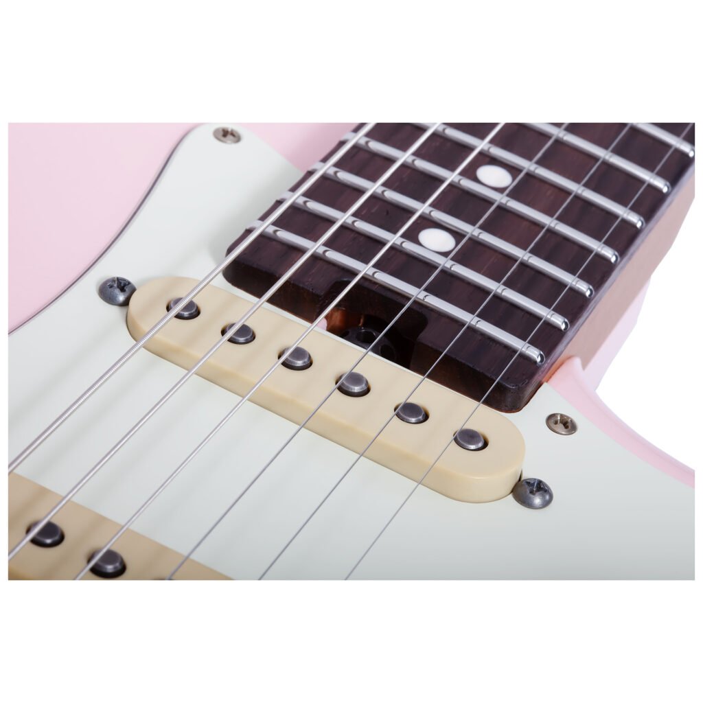 Schecter Traditional USA Wembley HSS Shell Pink