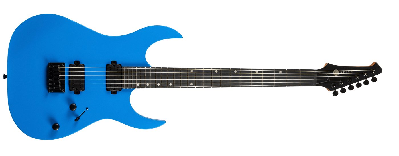Spira Guitars S-400 MBL Satin Blue