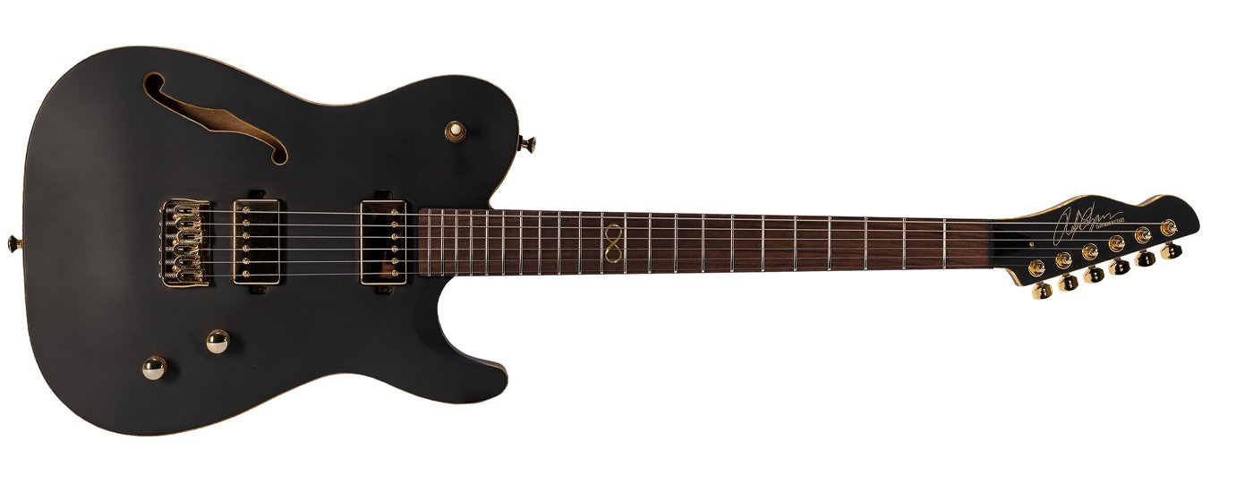 Chapman Guitars Chris Robertson Signature Slate Black