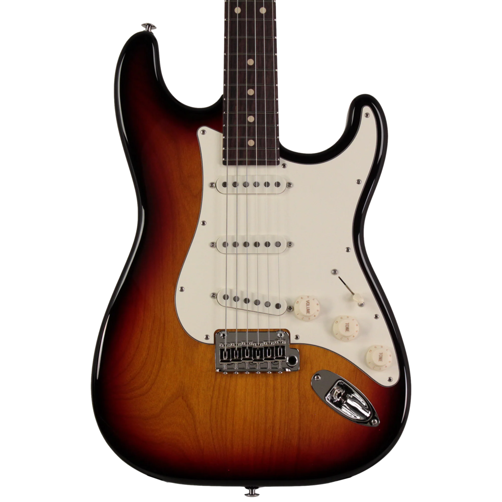 Suhr Classic S SSS Rosewood 3 Tone Burst