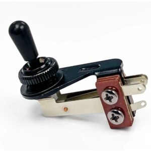 AxLabs Al 3-WAY Right Angle 4-POLE Toggle Switch Black