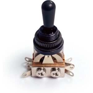AxLabs Al 3-WAY 6-POLE Toggle Switch Black