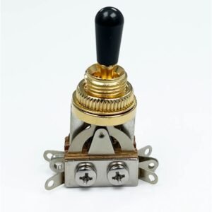 AxLabs Al 3-WAY 6-POLE Toggle Switch Gold