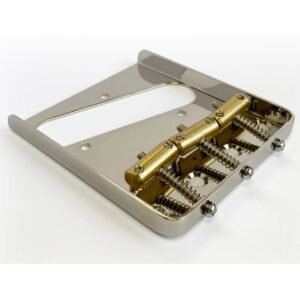 AxLabs Ax Stainless Steel Plate w/ Brass Comp Saddle (ST) Nickel